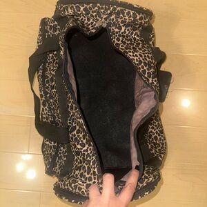 Leopard Print Duffel Bag